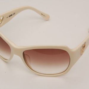 Moschino MO 536 Sunglasses Ivory 100% AUTHENTI